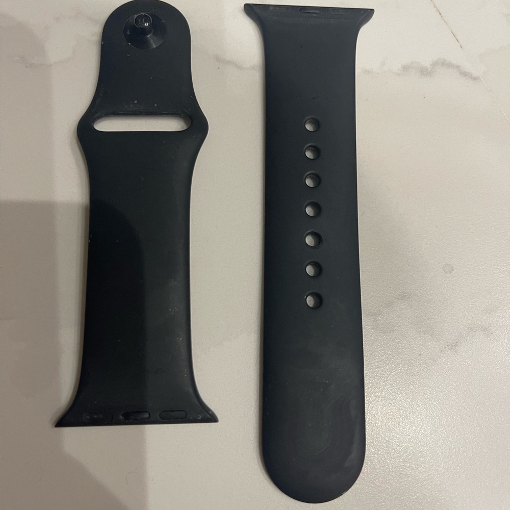 Series 5 black 40 MM with black and tortoise shell bands - Picture 4 of 6